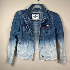 Abercrombie Kids Denim Jacket Girls Sz 11/12